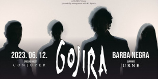 Gojira + Conjurer + Urne Budapesten