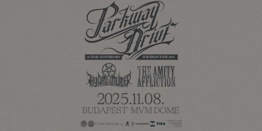 Parkway Drive koncert 2025-ben Budapesten!<br><small><small><small>